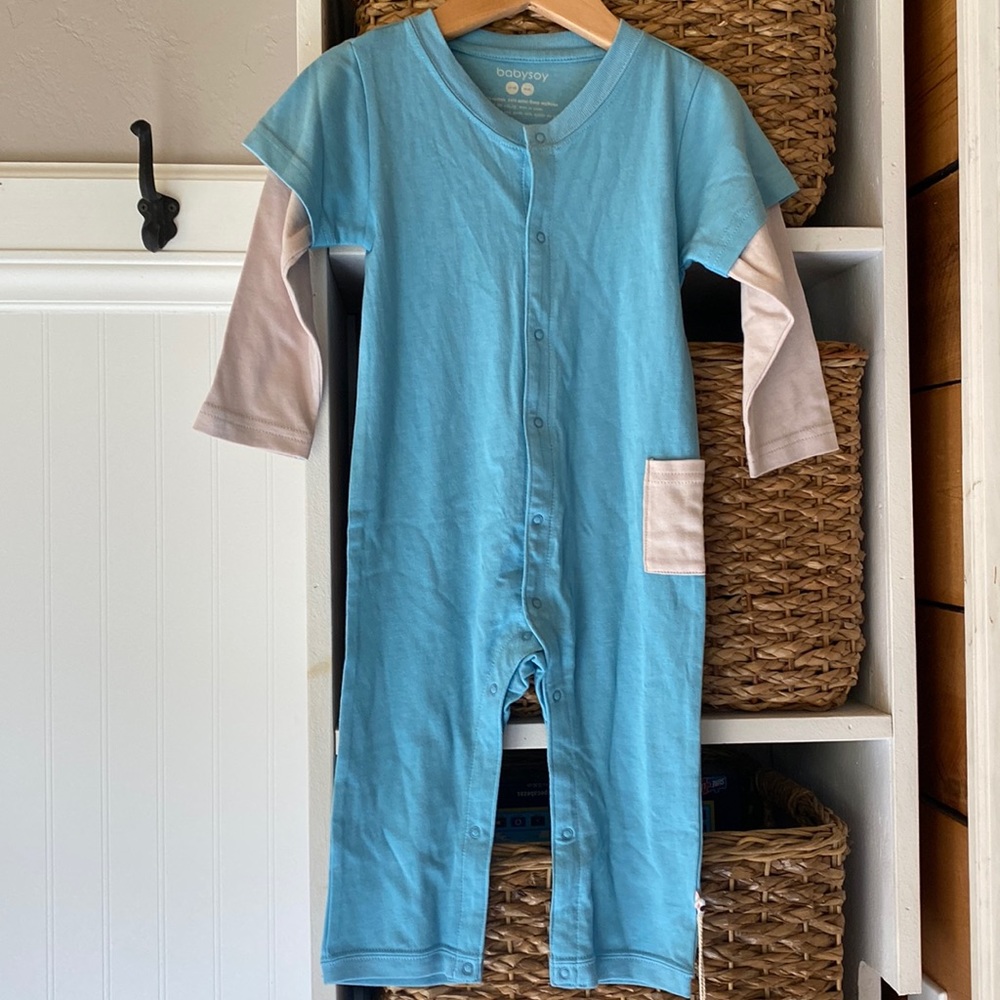 NWT Babysoy One Piece size 12-18 or 18-24